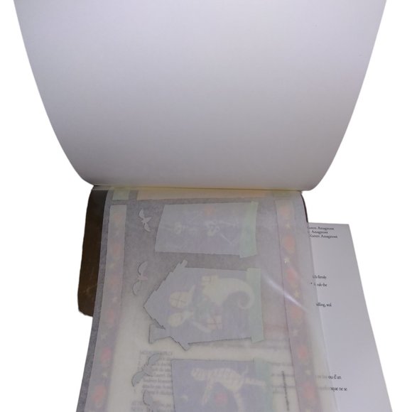 VTG Simply PLAID Happy Halloween Rub on Transfers Lot of 5 #18253 Ghosts NOS - Picture 7 of 7